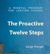 A book cover with the title of the proactive twelve steps.